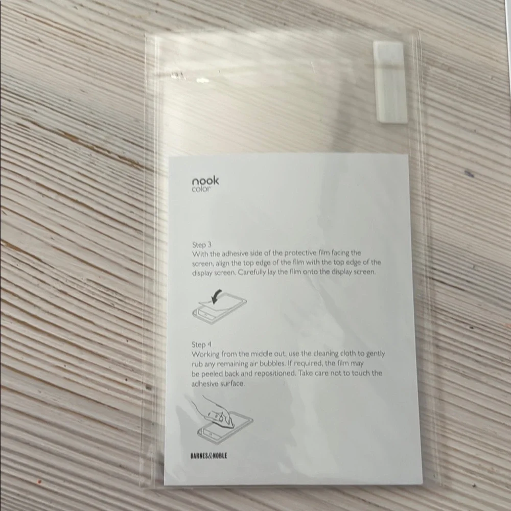 Nook Color Screen Protector Kit - Picture 3 of 3
